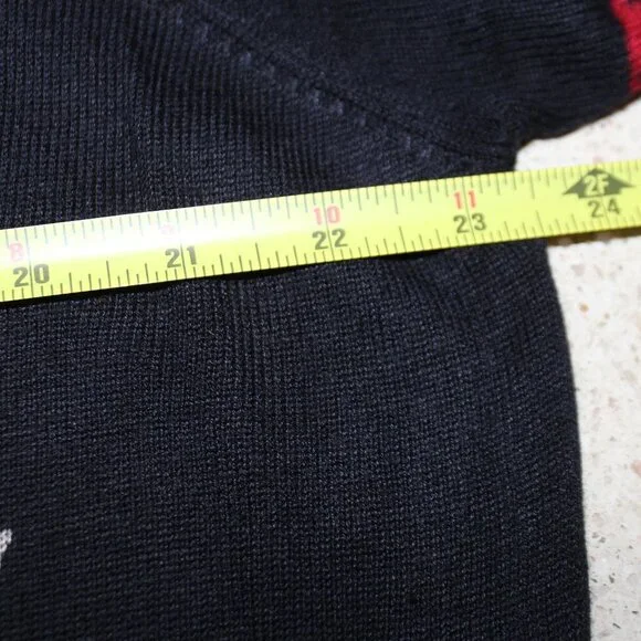 Rebecca Malone Woman Red and Tan Roses on a Black Crew Neck Sweater - Picture 11 of 14